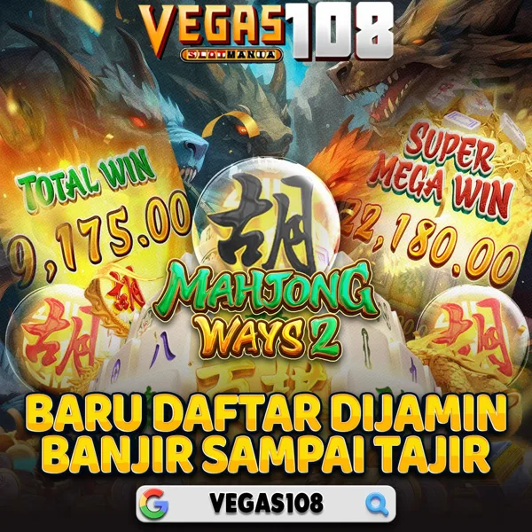 VEGAS108 Bonus Member Baru 100%